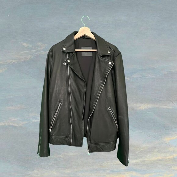 All Saints - Black Leather Jacket
